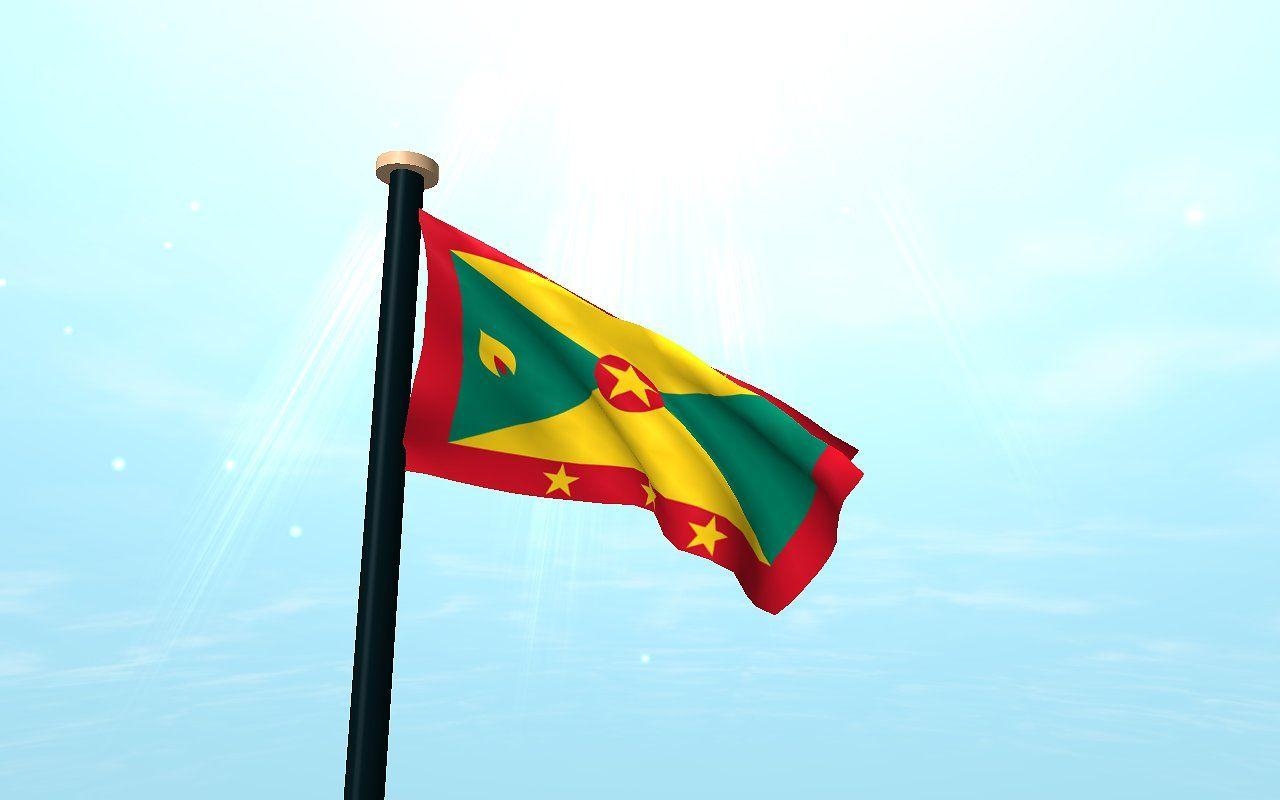 1280x800 Grenada Flag 3D Live Wallpaper Apps and Tests, Desktop