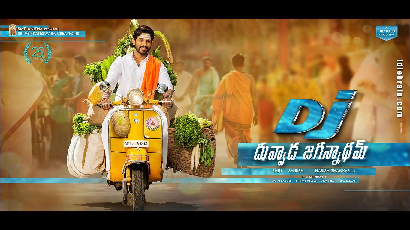 1370x770 Duvvada Jagannadham Wallpaper Arjun Dj First Look, Desktop