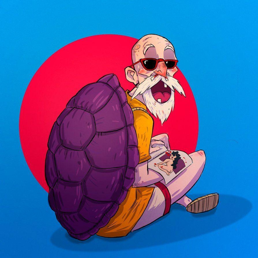 900x900 Master Roshi, you dog you, Phone