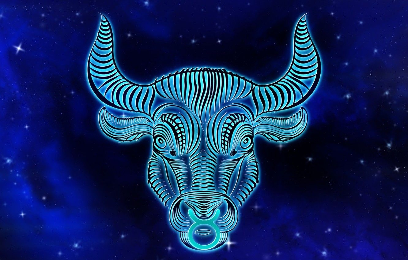 1340x850 Photo Wallpaper Space, Bull, Zodiac Sign, Taurus Moon November 12 2019, Desktop