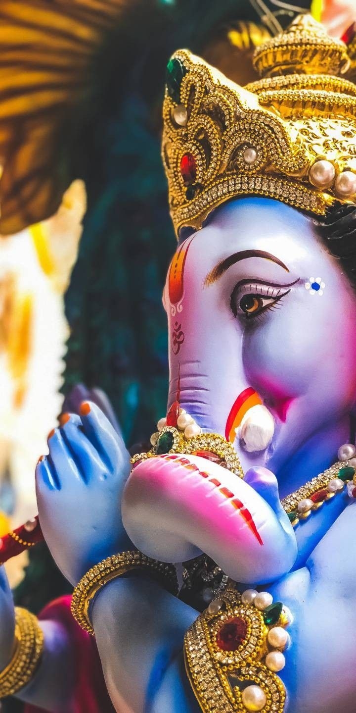 720x1440 4k plus HD pics. Ganesh chaturthi image, Happy ganesh chaturthi image, Ganesh wallpaper, Phone