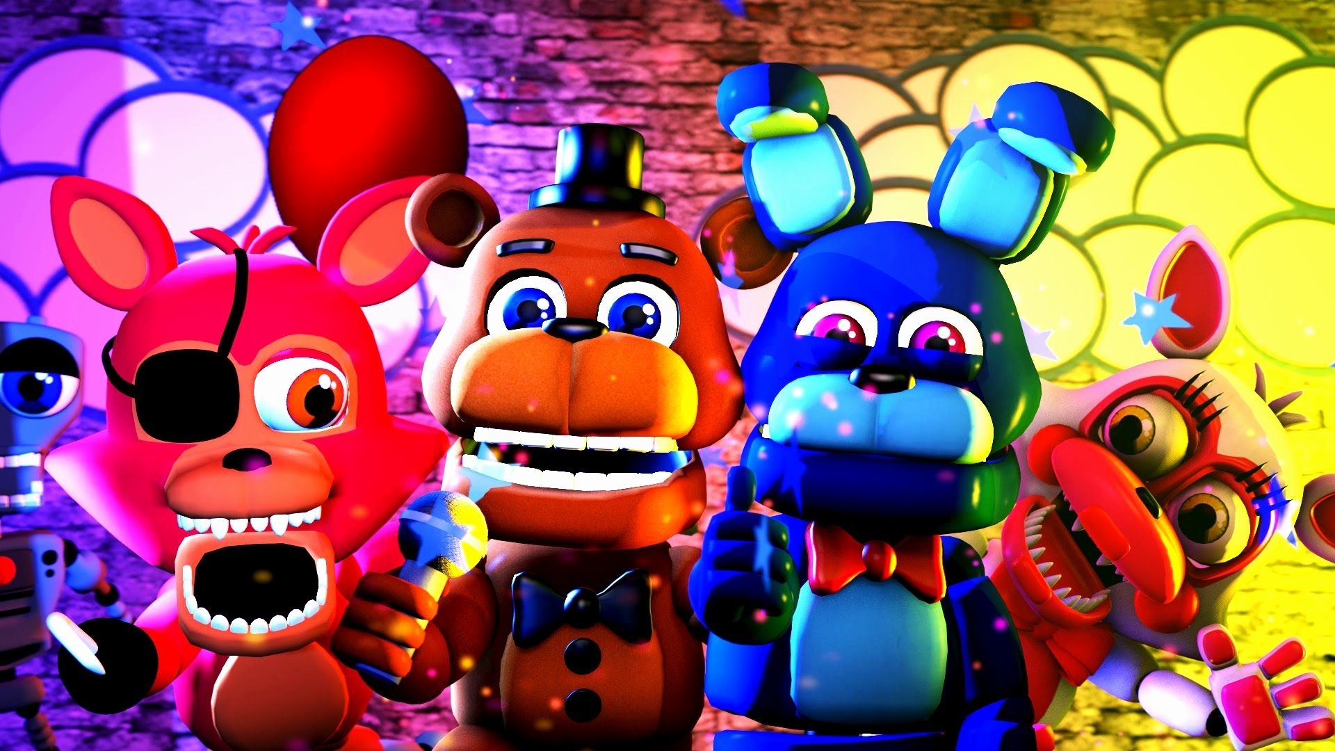 1920x1080 Free download Cute Fnaf Wallpaper, Desktop