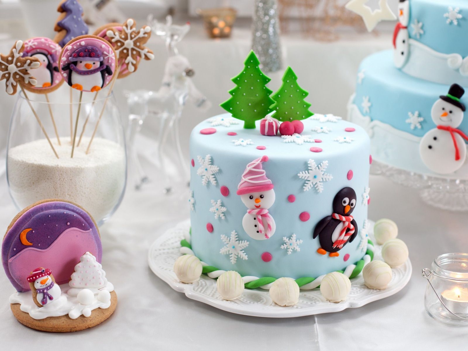 1600x1200 Inspiration Christmas Cake Wallpaper Most Pretty Cakes Time, Desktop