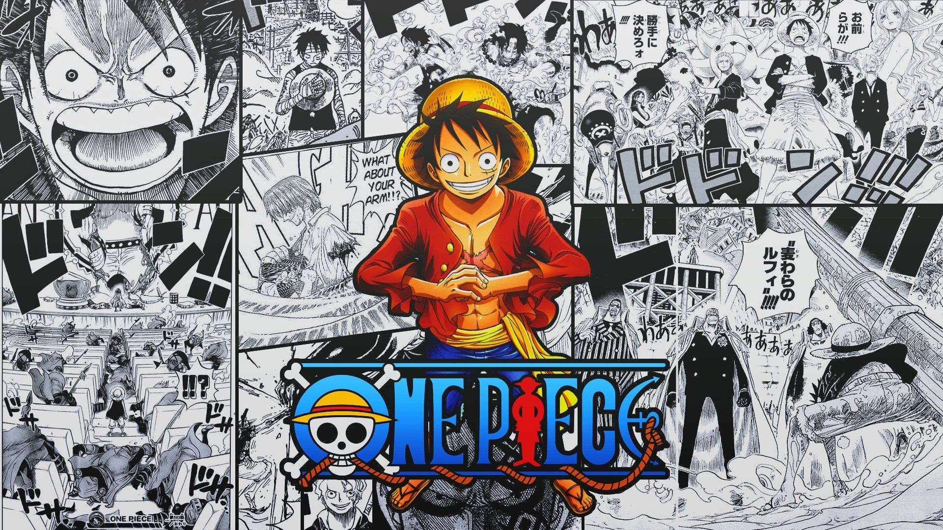 1920x1080 Anime One Piece Monkey D. Luffy Wallpaper. Monkey d luffy, Anime wallpaper, Anime, Desktop