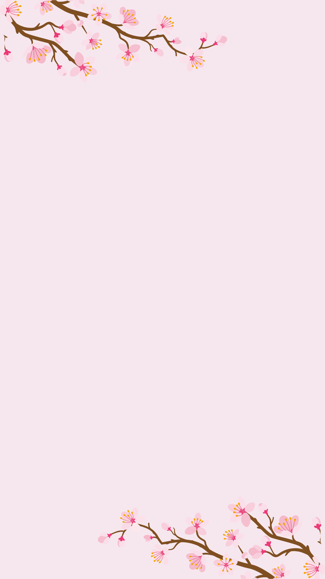 1080x1920 Free Aesthetic Phone Wallpaper for Spring Violet Journal, Phone