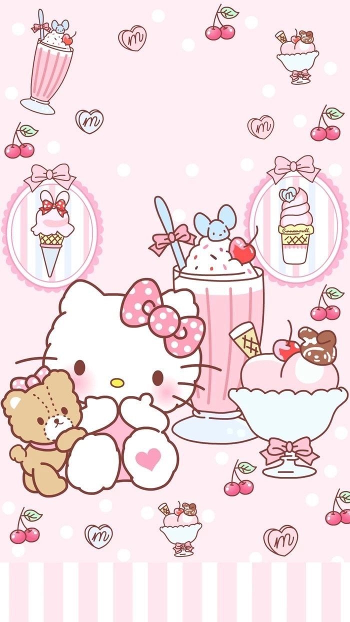 700x1250 Pin oleh Alexis di Sanrio Image and Wallpaper. Gambar lucu, Kartun, Wallpaper lucu, Phone