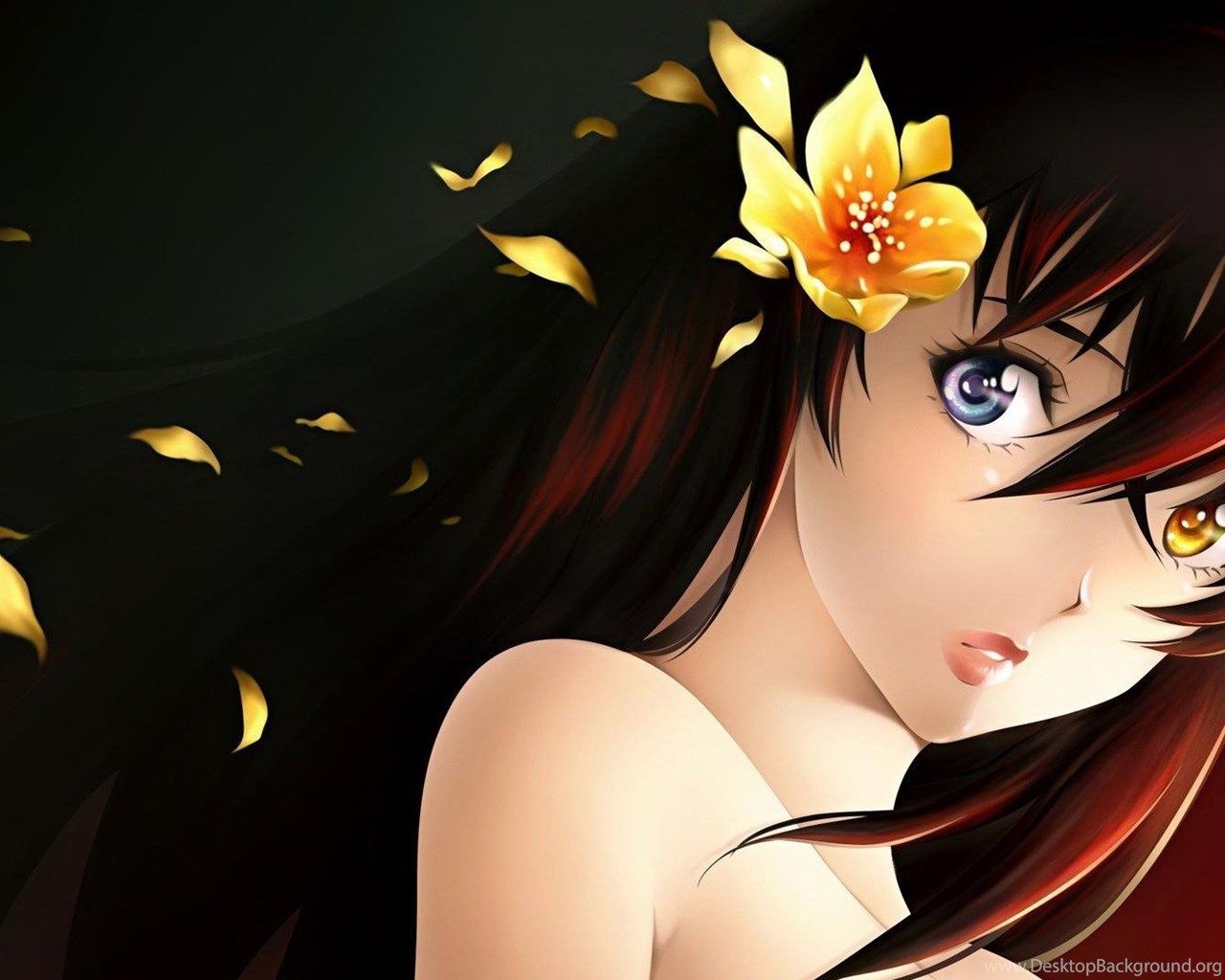 1280x1030 Cute Cartoon Girl Wallpaper For Desktop Free Download HD Desktop Background, Desktop