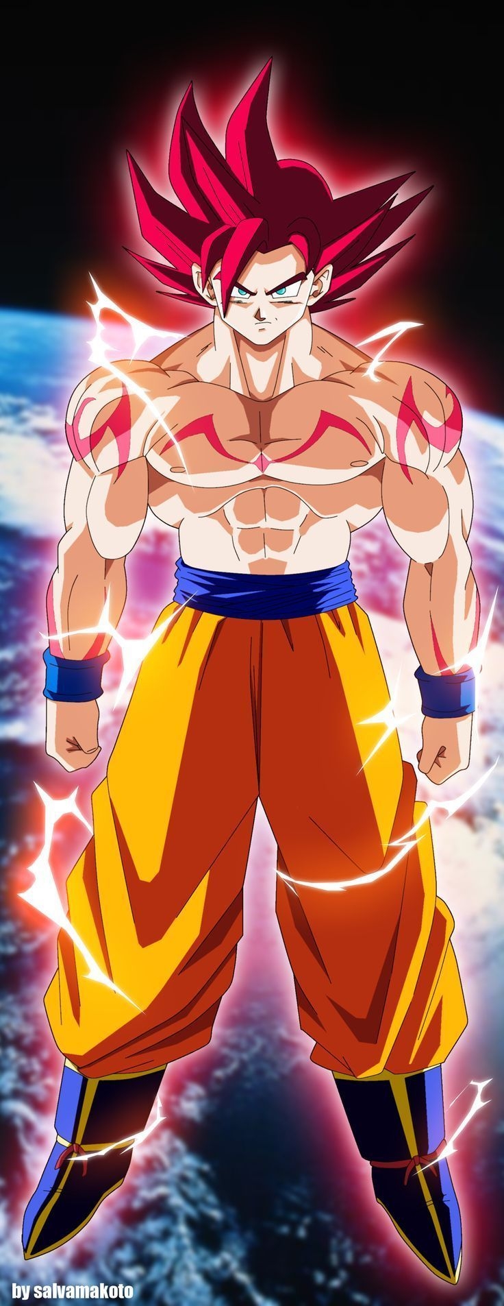 740x1910 Dragon Ball Z Wallpaper Goku Super Saiyan 12, Phone