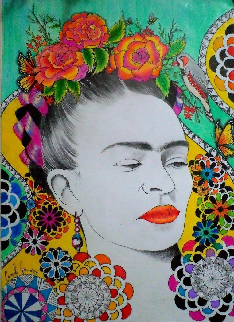 770x1050 frida kahlo dibujo con Google. Frida love, Phone