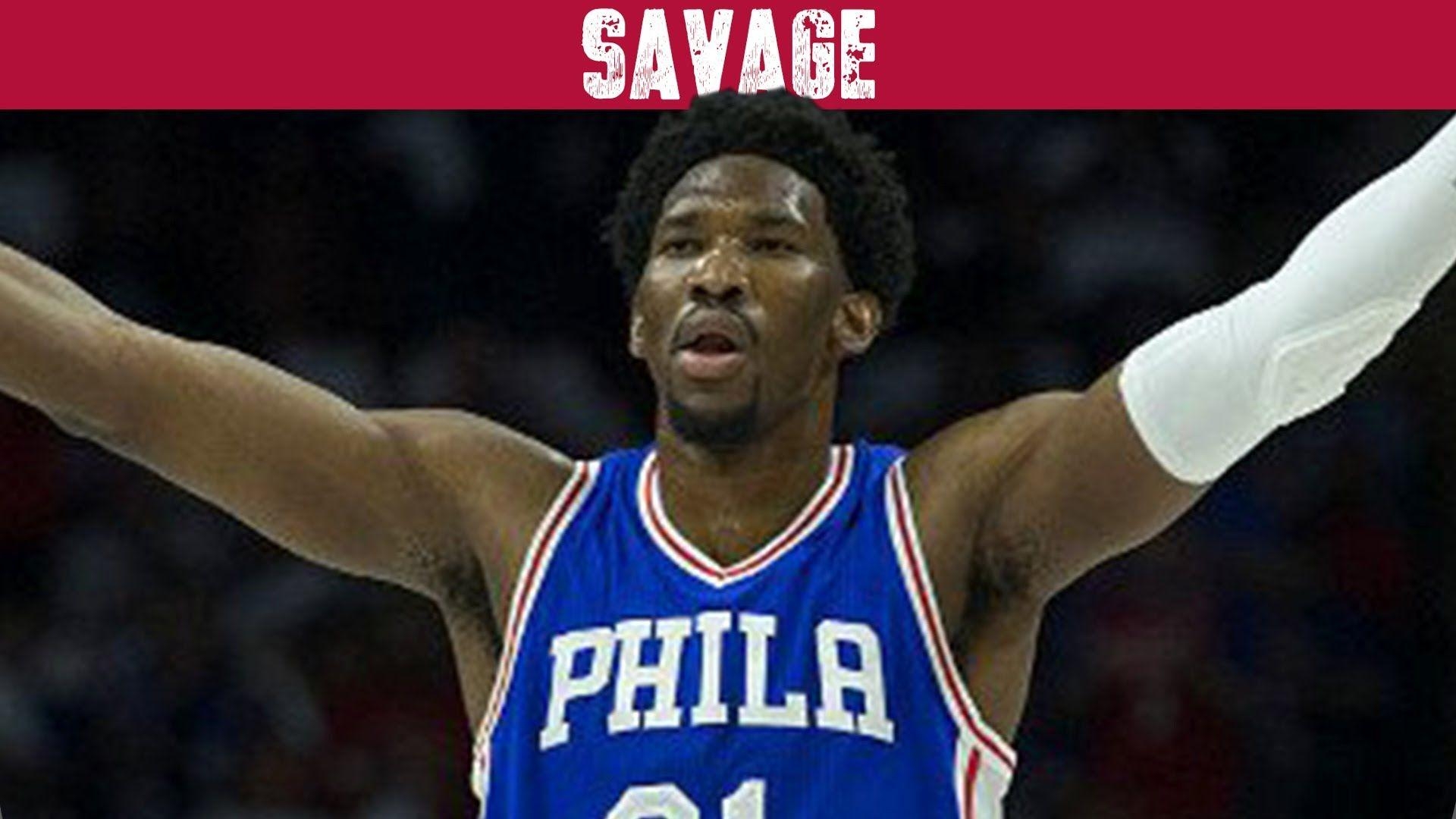 1920x1080 Embiid's Savage Moves. Joel Embiid threw down an absolutely, Desktop