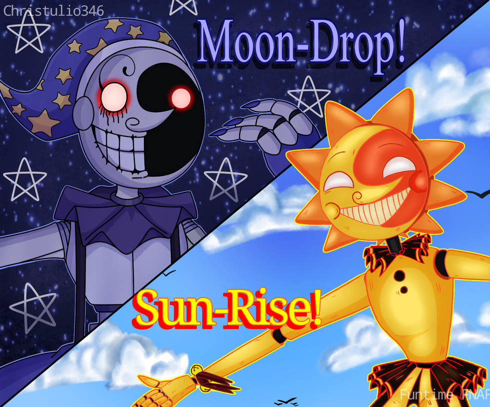 990x820 Moon Drop And Sun Rise!. Fnaf Drawings, Fnaf Wallpaper, Fnaf Baby, Desktop