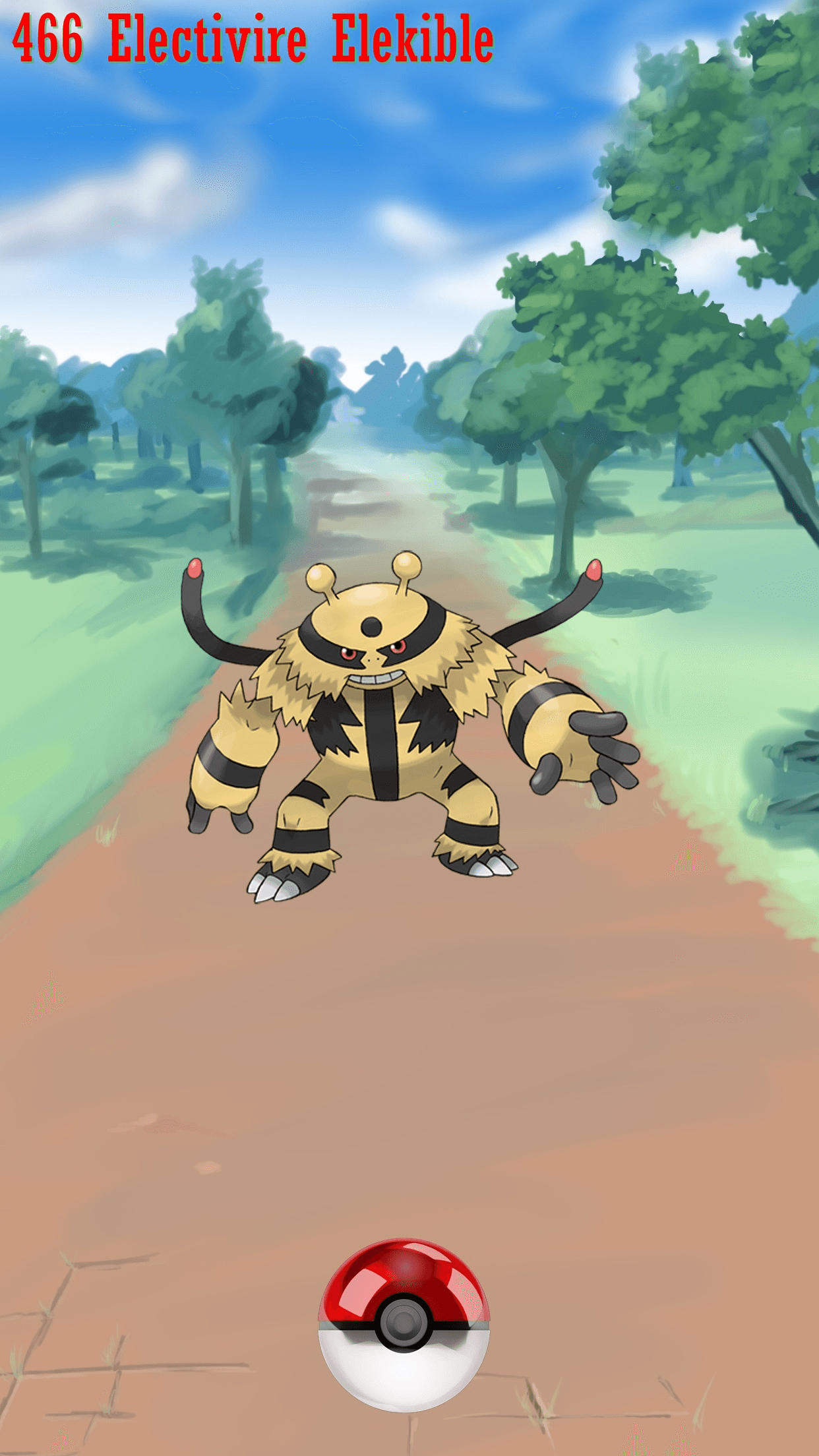 1250x2210 Street Pokeball Electivire Elekible, Phone