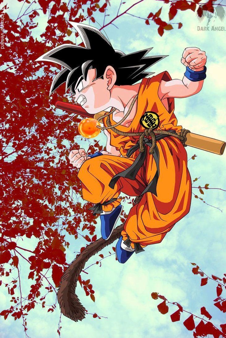 740x1100 Kid Goku Wallpaper Wallpaper. HD Wallpaper. HD Wallpaper, Phone