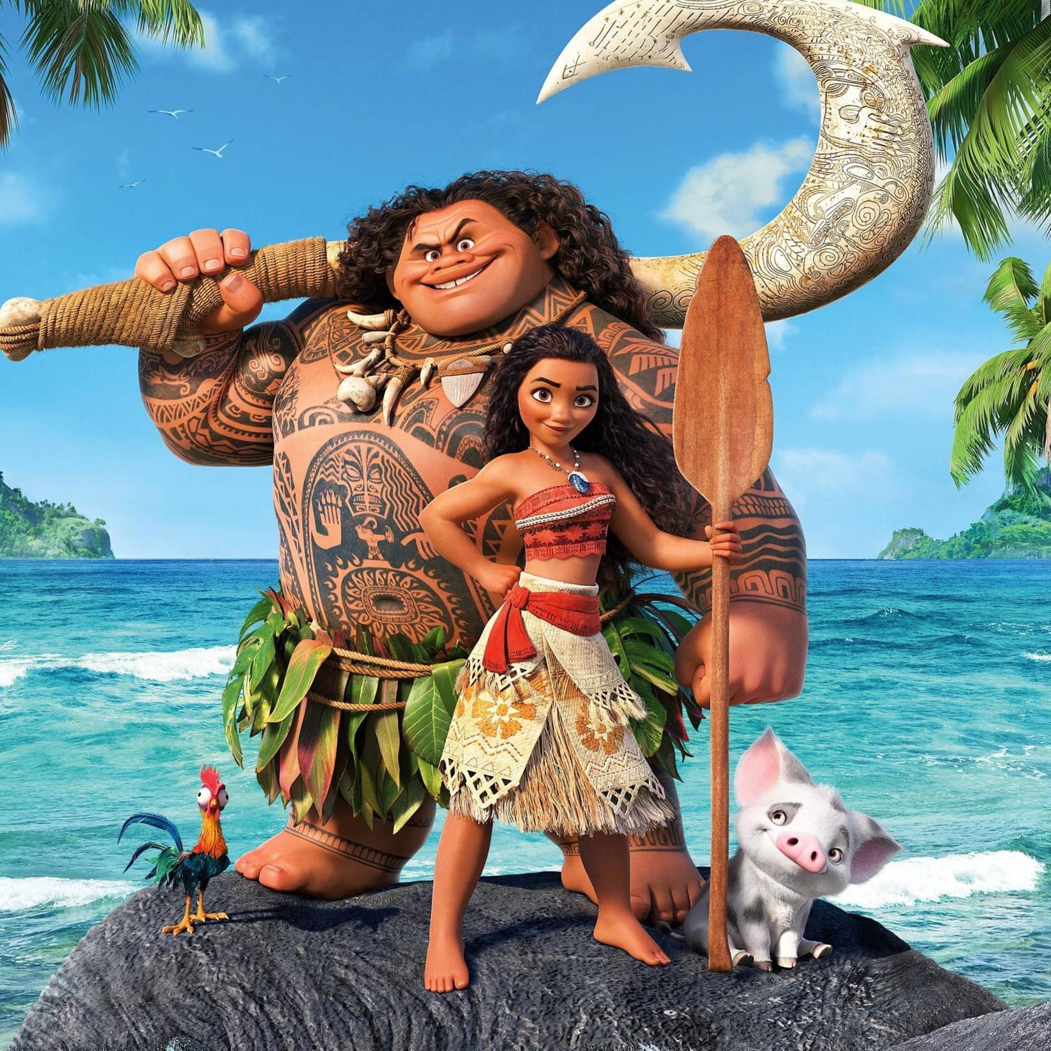 2050x2050 Maui Disney Wallpaper, Phone