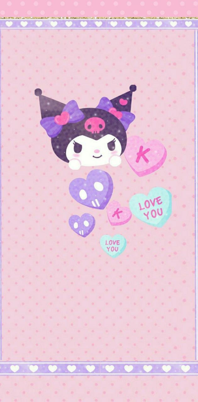 630x1280 Kuromi wallpaper, Phone