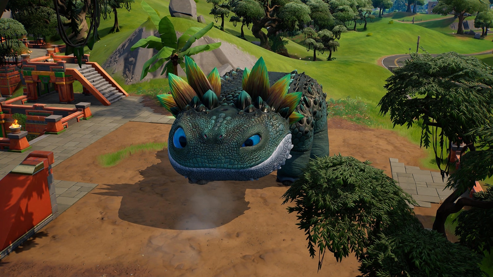 1600x900 Fortnite fans are obsessed with Klombo dinosaurs after Tilted Towers update, Desktop