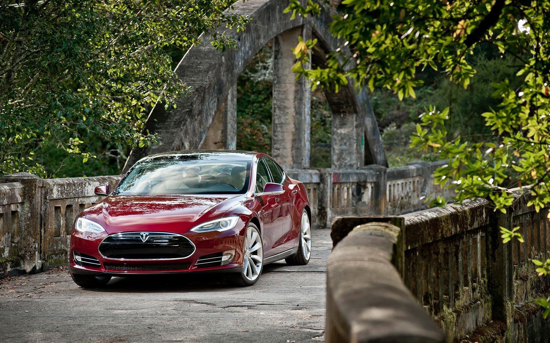 1920x1200 Tesla Model S Red Wallpaperx1200, Desktop