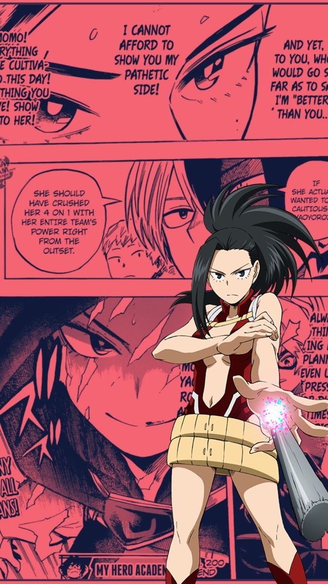 680x1200 Momo Yaoyorozu. My hero academia episodes, Hero wallpaper, Hero girl, Phone