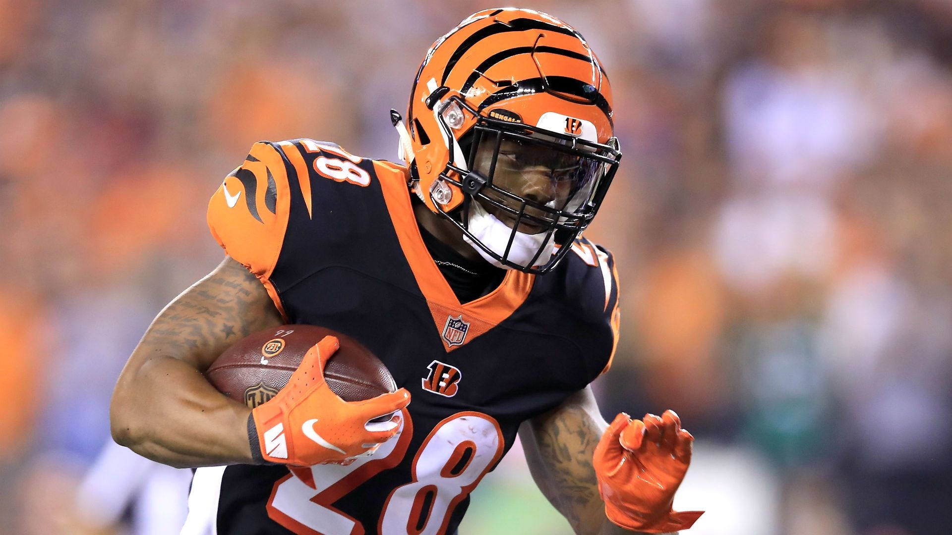 1920x1080 Joe Mixon injury update: Bengals RB practices Friday, Desktop