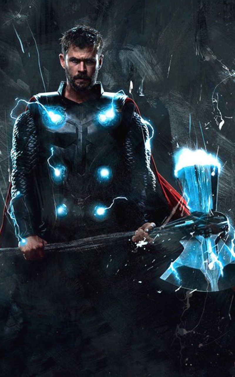 800x1280 Thor Wallpaper. Heróis marvel, Marvel, Wallpaper, Phone