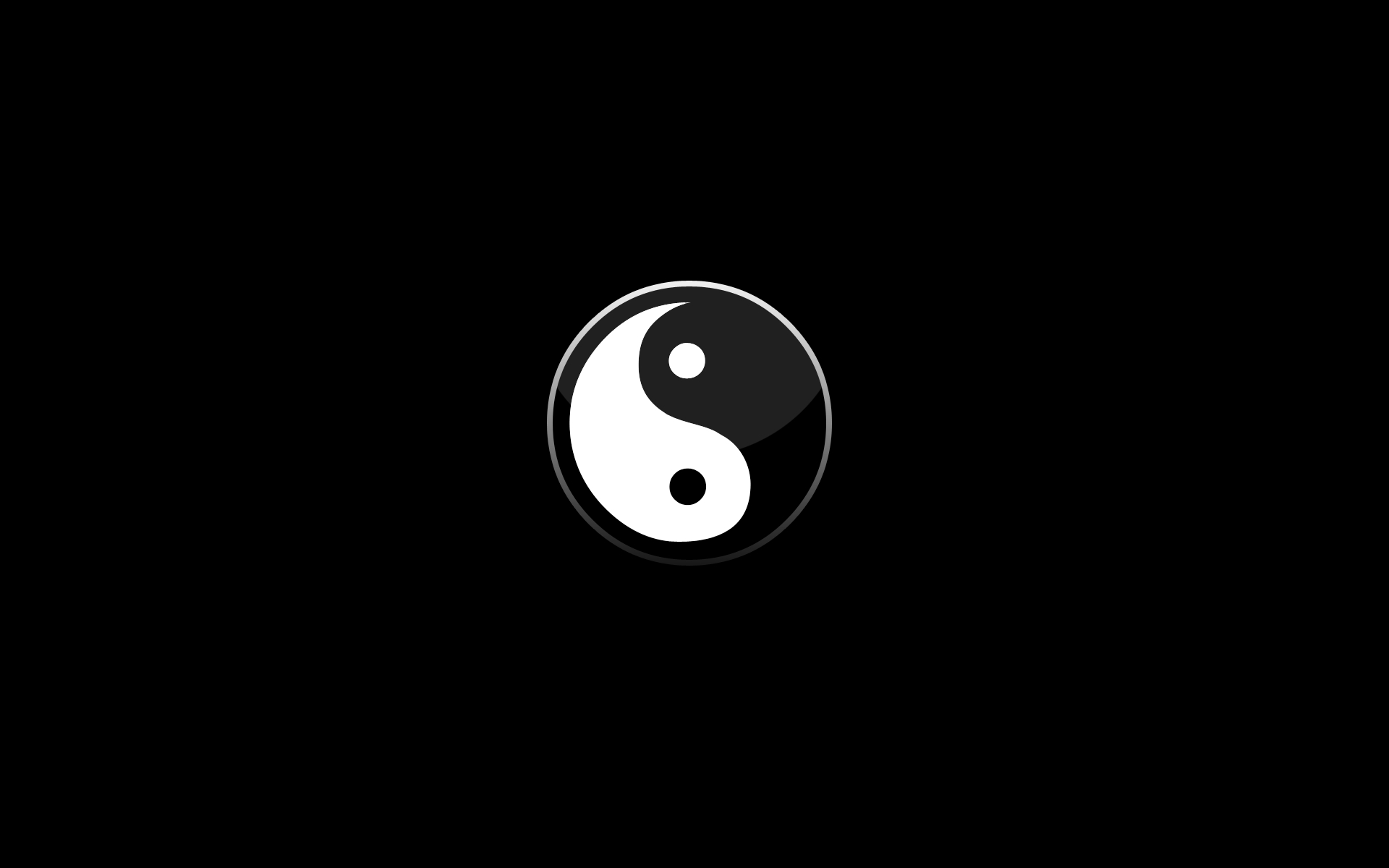 1920x1200 Yin Yang Background, Desktop