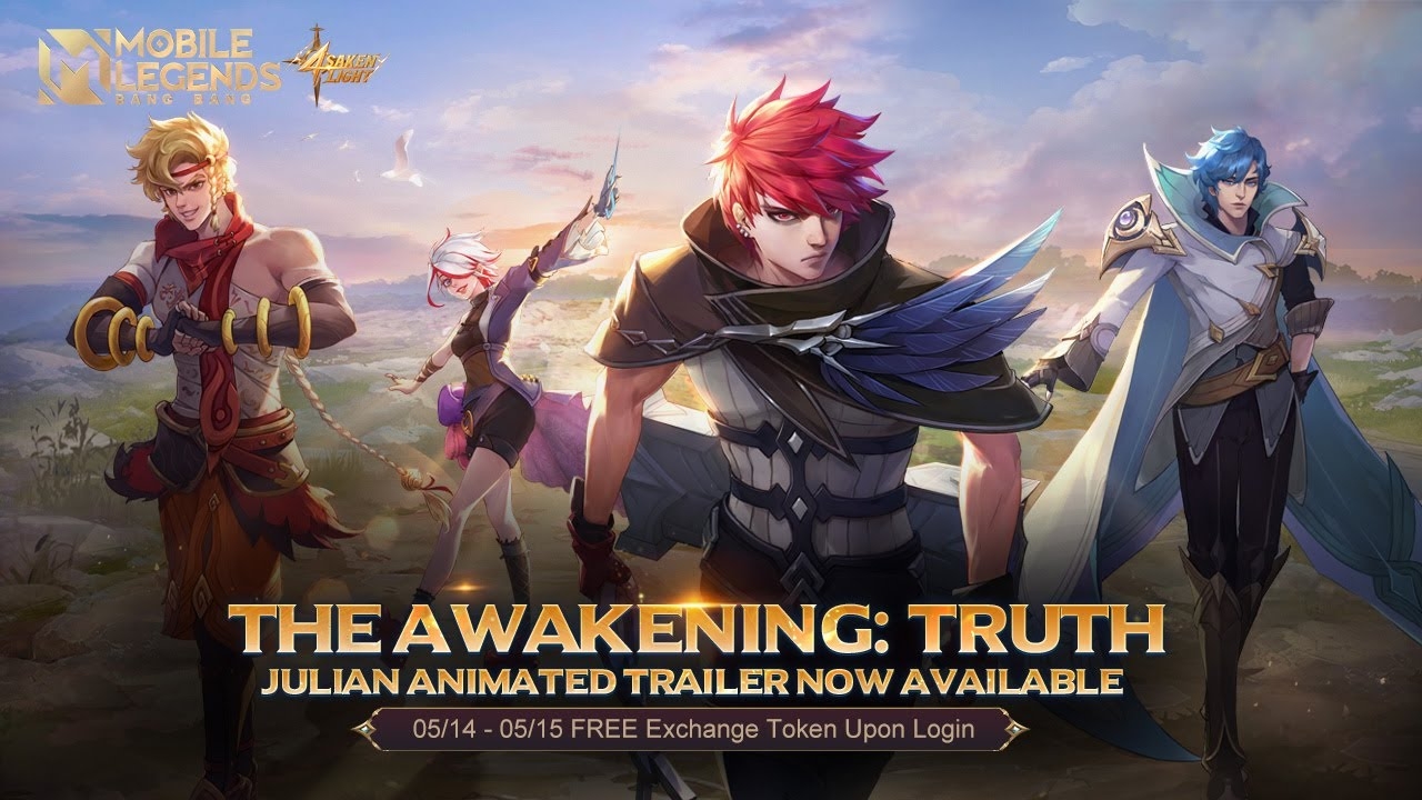 1280x720 The Awakening: Truth. Julian Animated. Forsaken Light. Mobile Legends: Bang Bang, Desktop