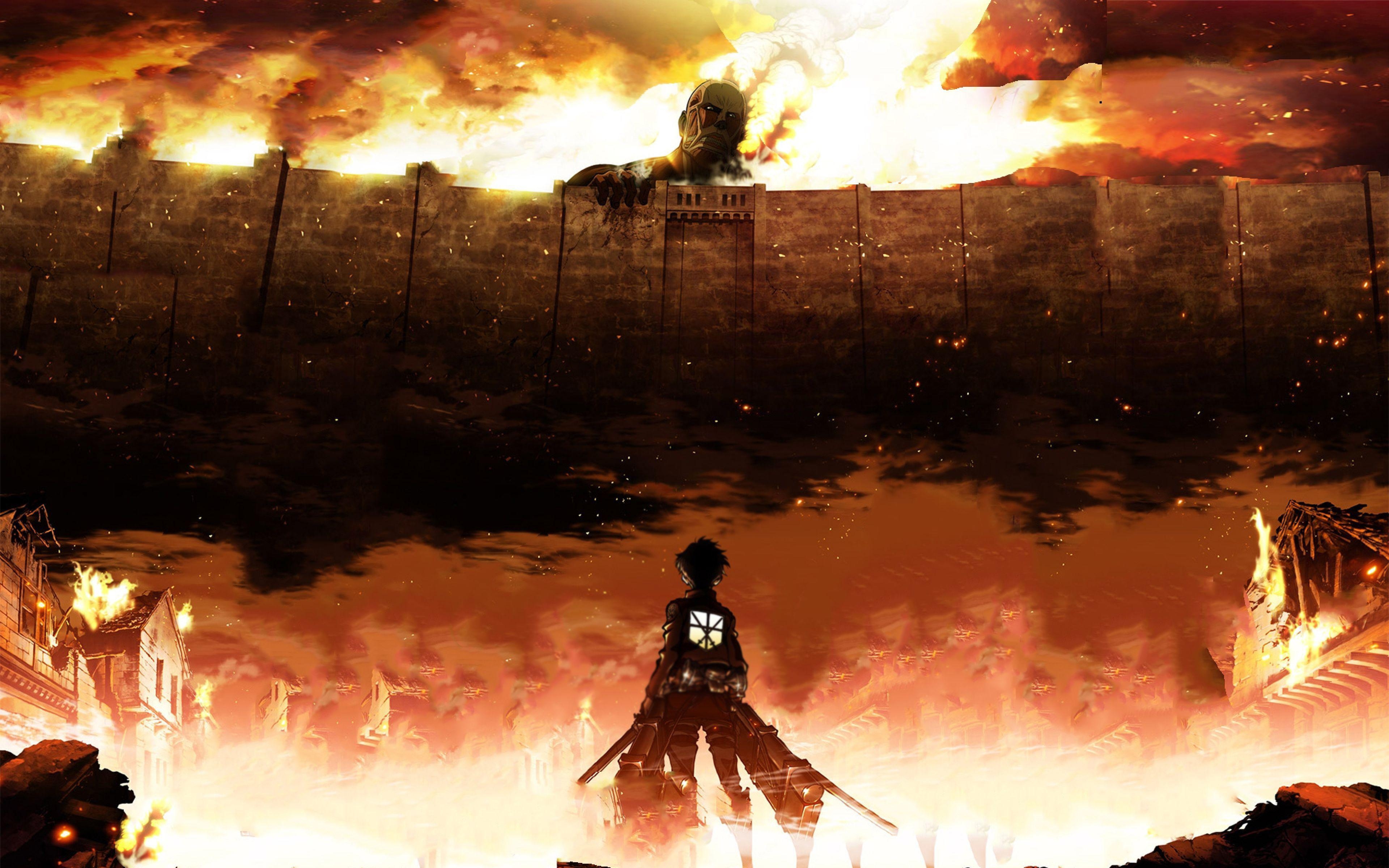 3840x2400 Attack On Titan Desktop Wallpaper Free Attack On, Desktop