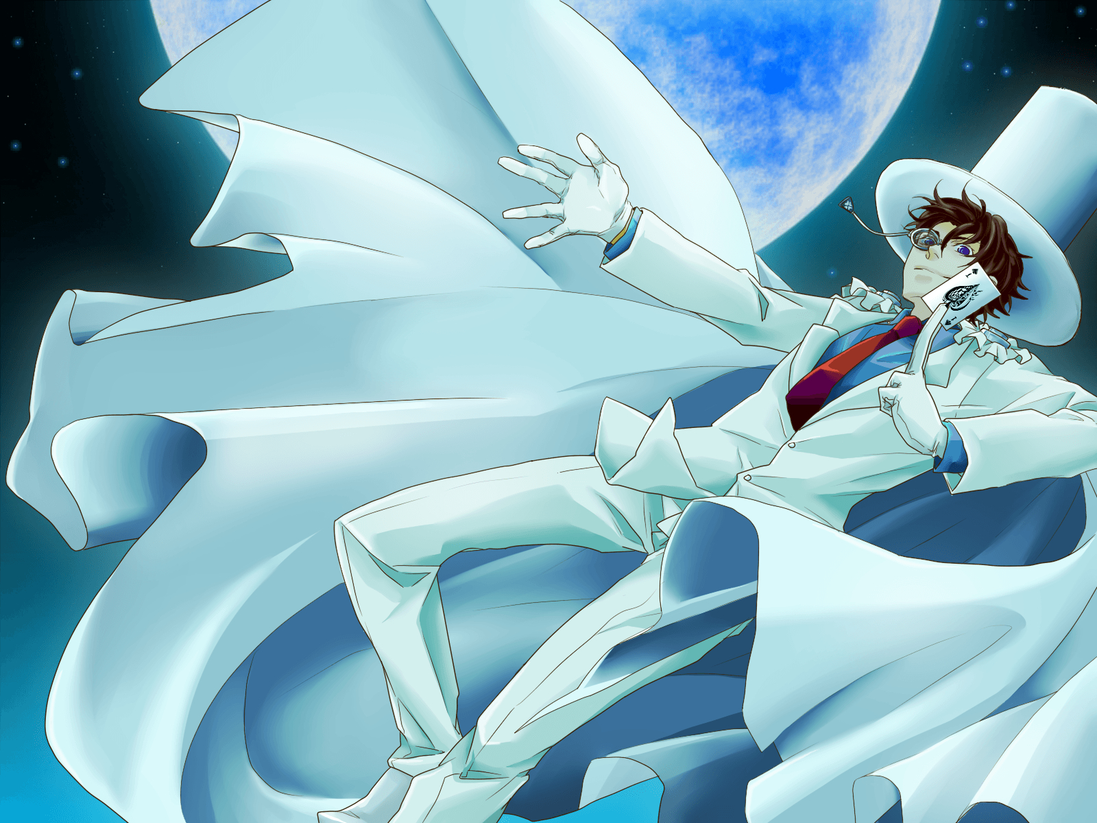 1600x1200 Kaito Kid. Detective Conan / Magic Kaito. Conan, Kaito, Desktop