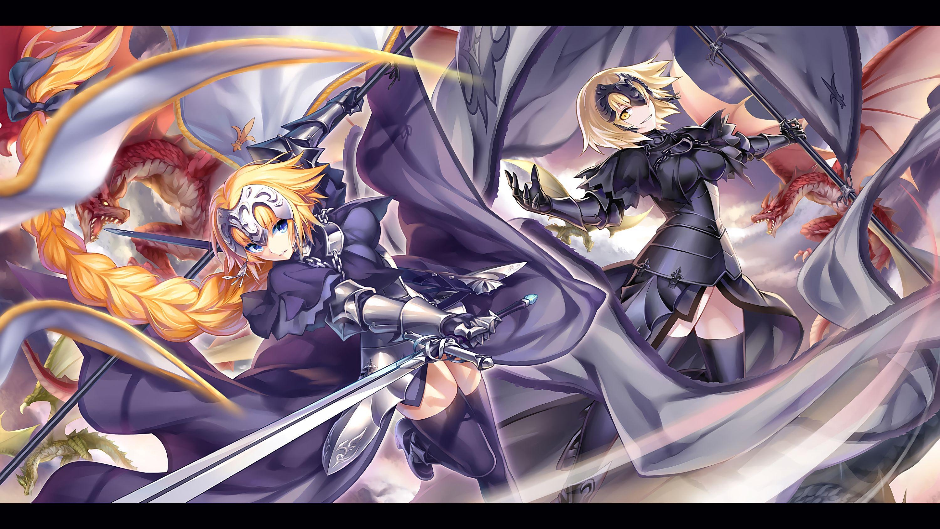 3000x1690 Anime Grand Order Jeanne D'Arc Wallpaper. Fate Series, Desktop