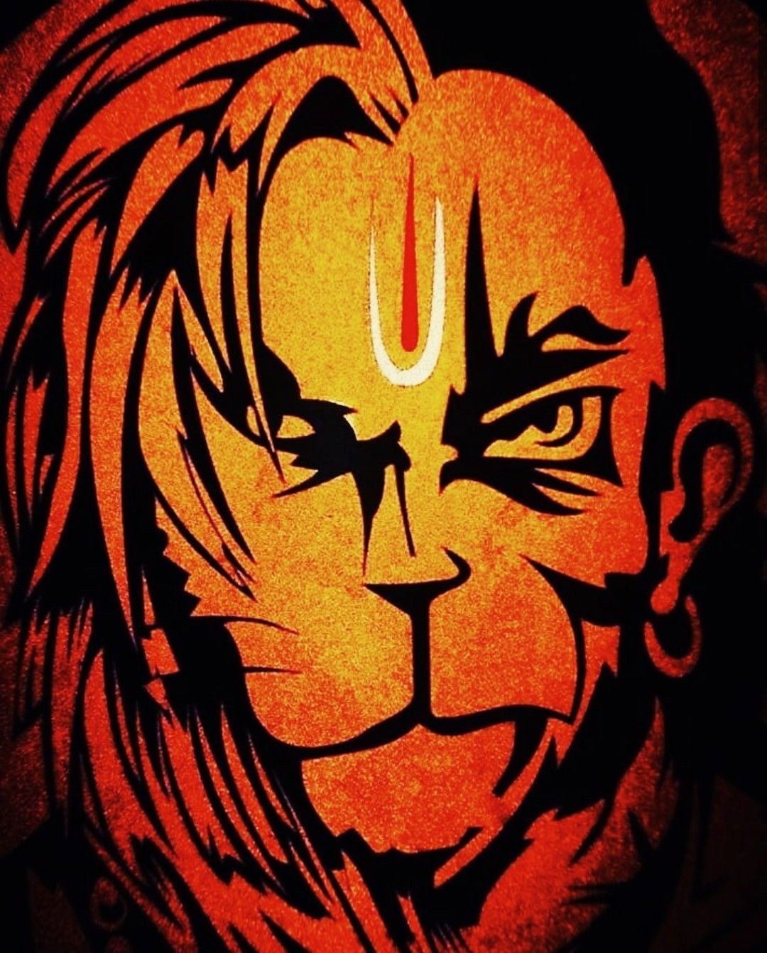 1080x1350 Monkey god. Hanuman wallpaper, Hanuman, Phone