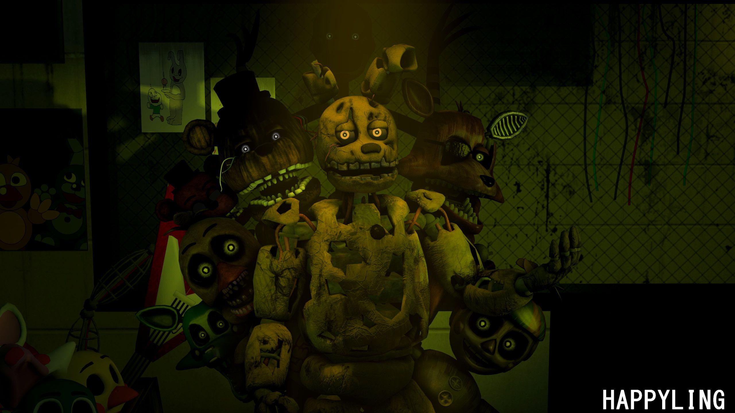 2560x1440 Group of 2560X1440 Fnaf 4 Nightmare, Desktop