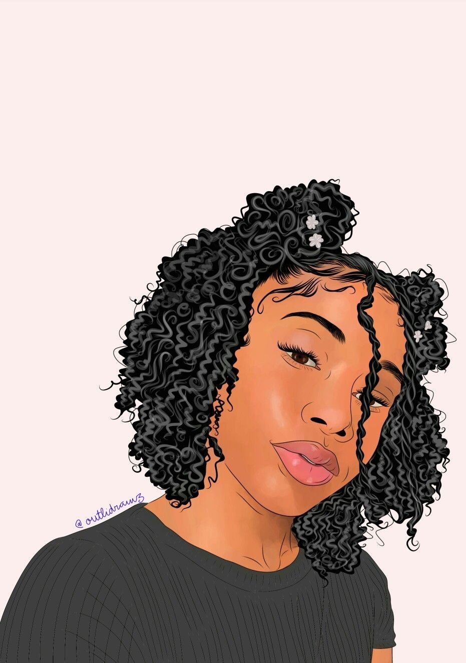 940x1330 Free download Light Skin Girls Wallpaper [] for your Desktop, Mobile & Tablet. Explore Curly Girl Cartoon Wallpaper. Cartoon Wallpaper Cartoon Picture, Cartoon Background, Cartoon Wallpaper, Phone