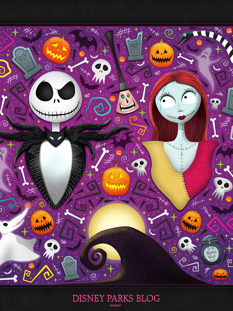 770x1030 Tim Burton's The Nightmare Before Christmas Wallpaper, Phone