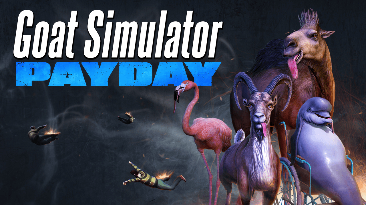 1280x720 Goat Simulator Payday. Video Game Adventures, Desktop