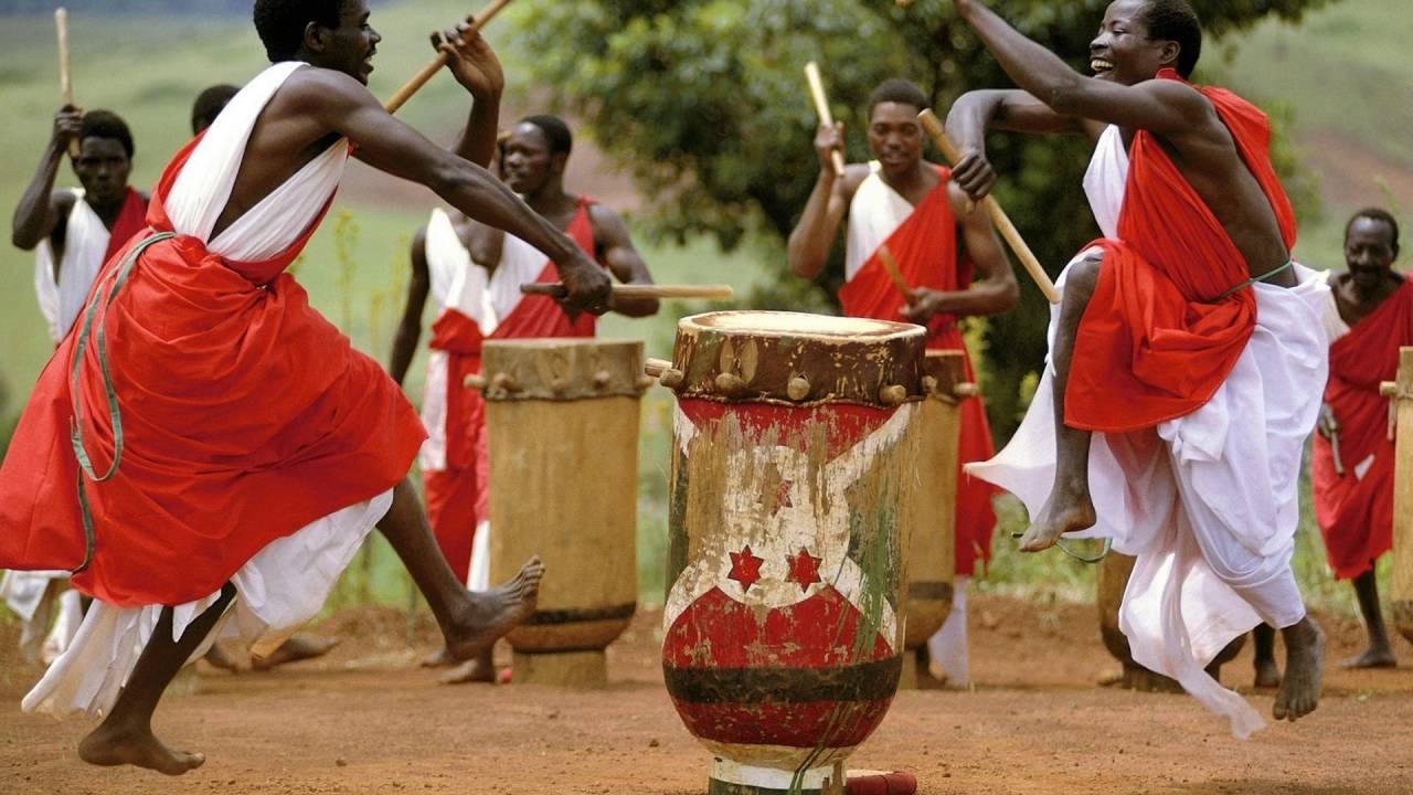 1280x720 African Folk Dances Drum Music, Desktop