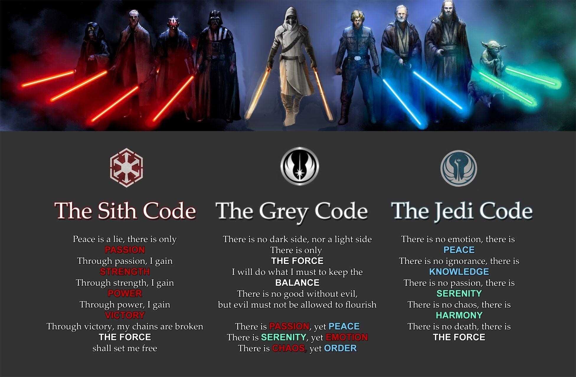 1960x1280 Jedi Code Wallpaper, Desktop