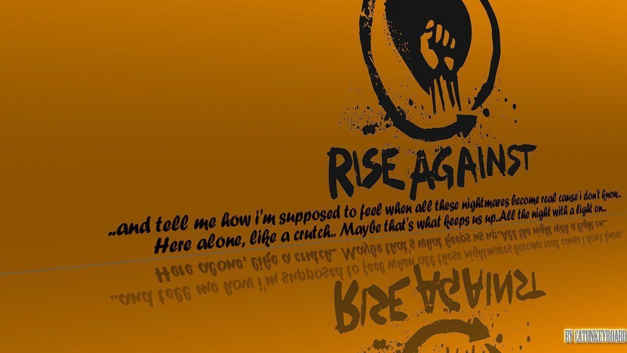 1280x720 Rise Against HD Wallpaper, Desktop