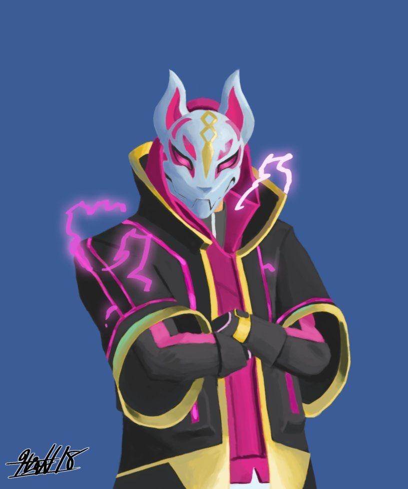 820x980 Fortnite Fan Art (Drift), Phone