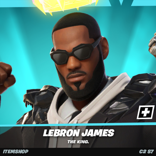 520x520 LeBron James Fortnite wallpaper, Phone