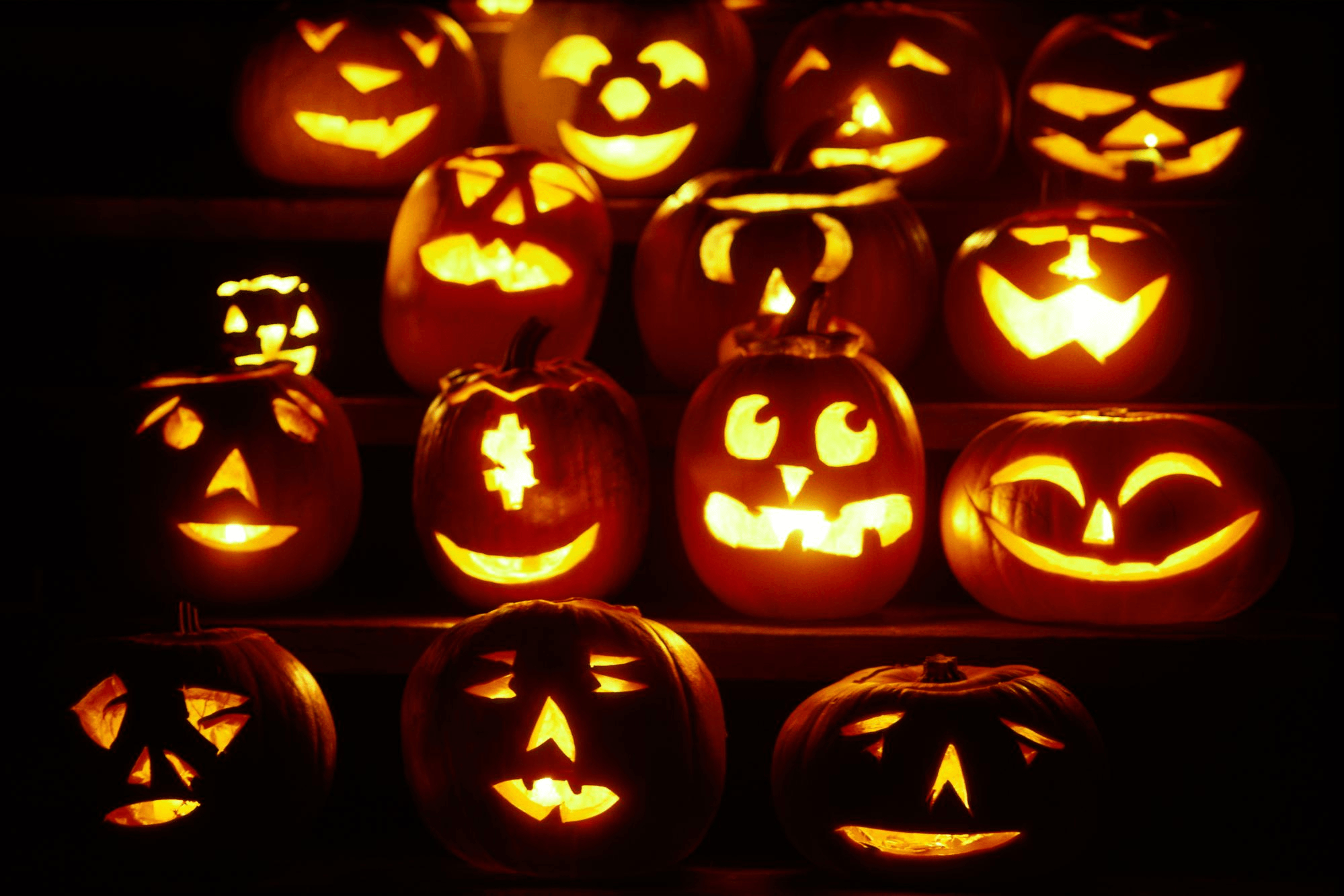 2000x1340 Halloween Pumpkin Background, Desktop