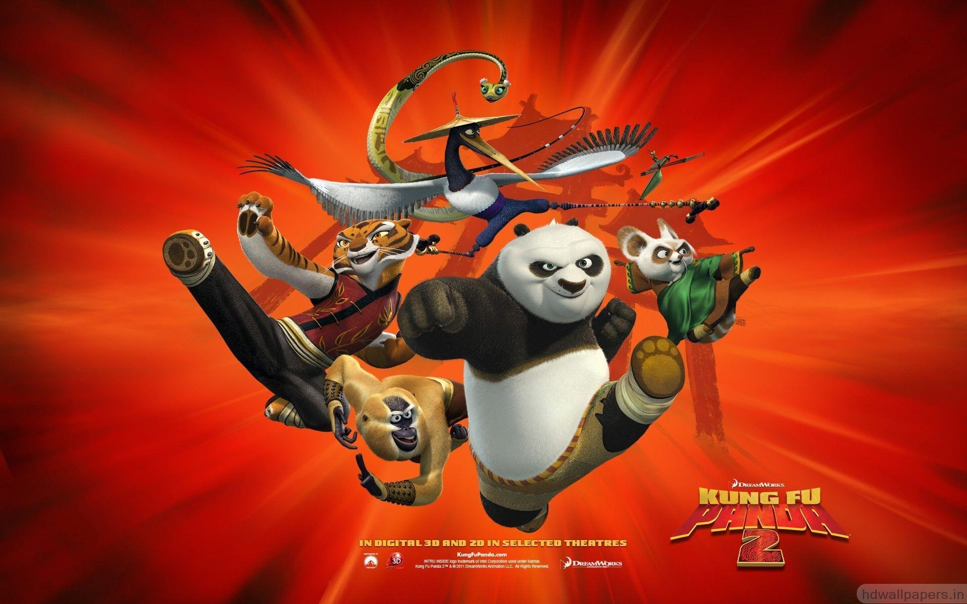 1920x1200 Kung Fu Panda 1 & 2 HD Movie Wallpaper, Desktop