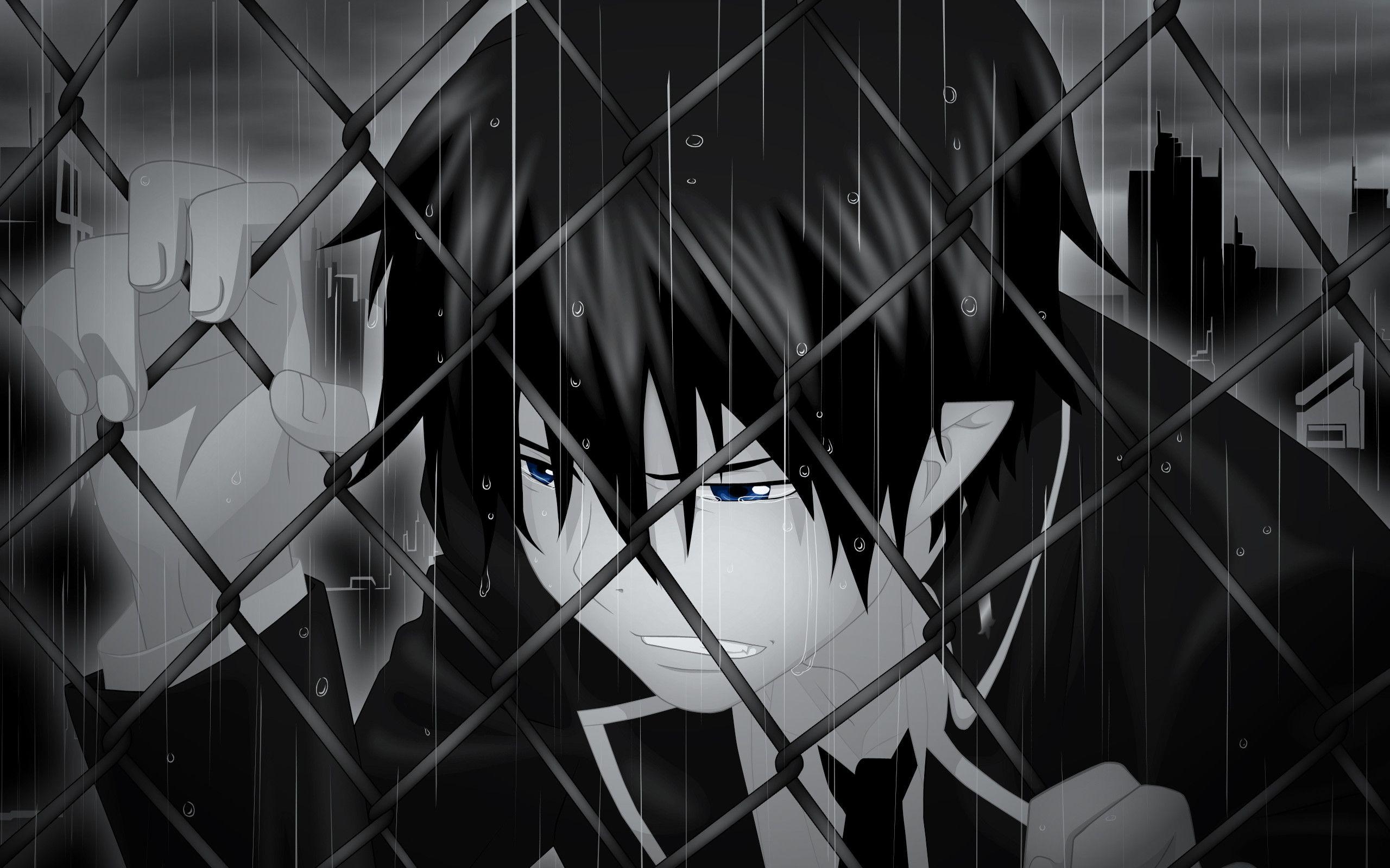 2560x1600 Sad Anime Boy Wallpaper, Desktop