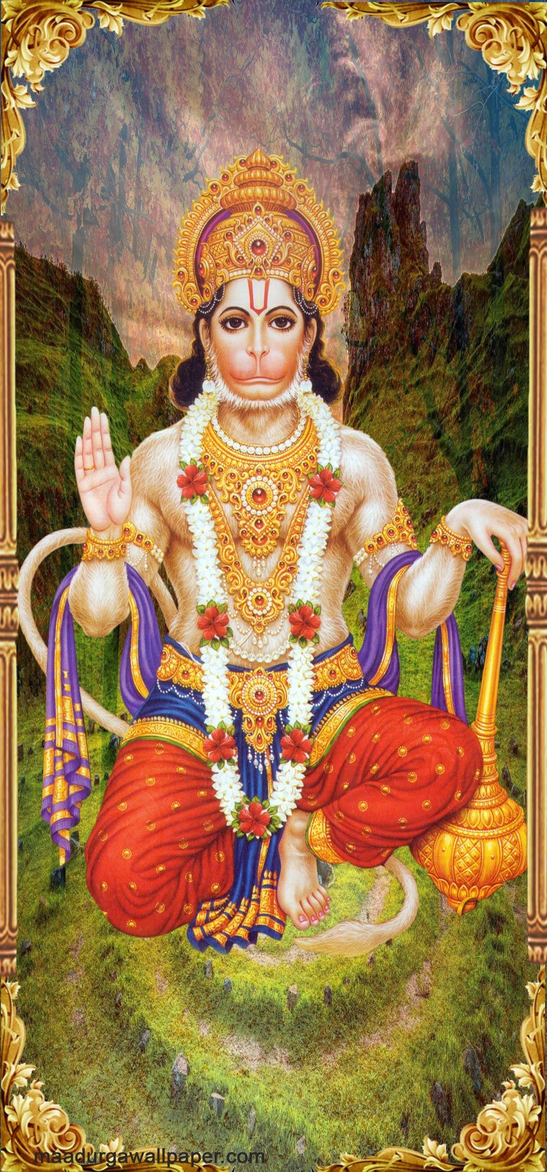 1080x2320 Hanuman Ji Mobile Wallpaper For Huwai P30 Lite, Phone