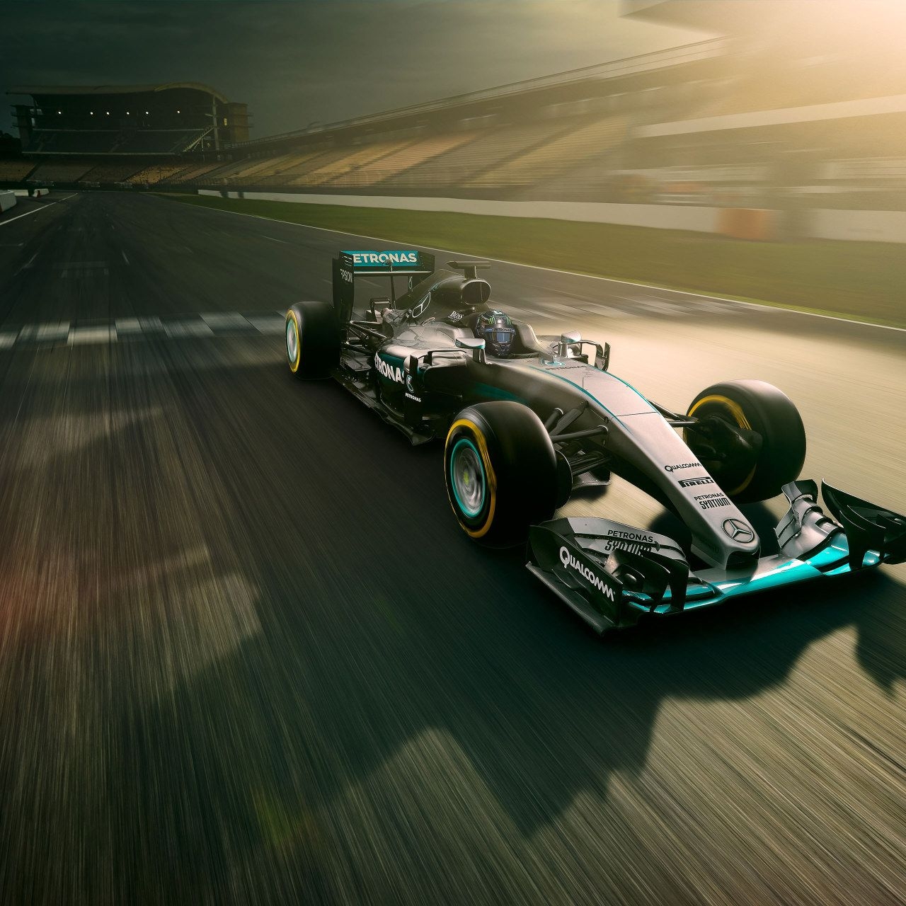 1280x1280 Mercedes AMG Petronas wallpaper, F1 Car, Formula Racing car, 4K • Wallpaper For You HD Wallpaper For Desktop & Mobile, Phone