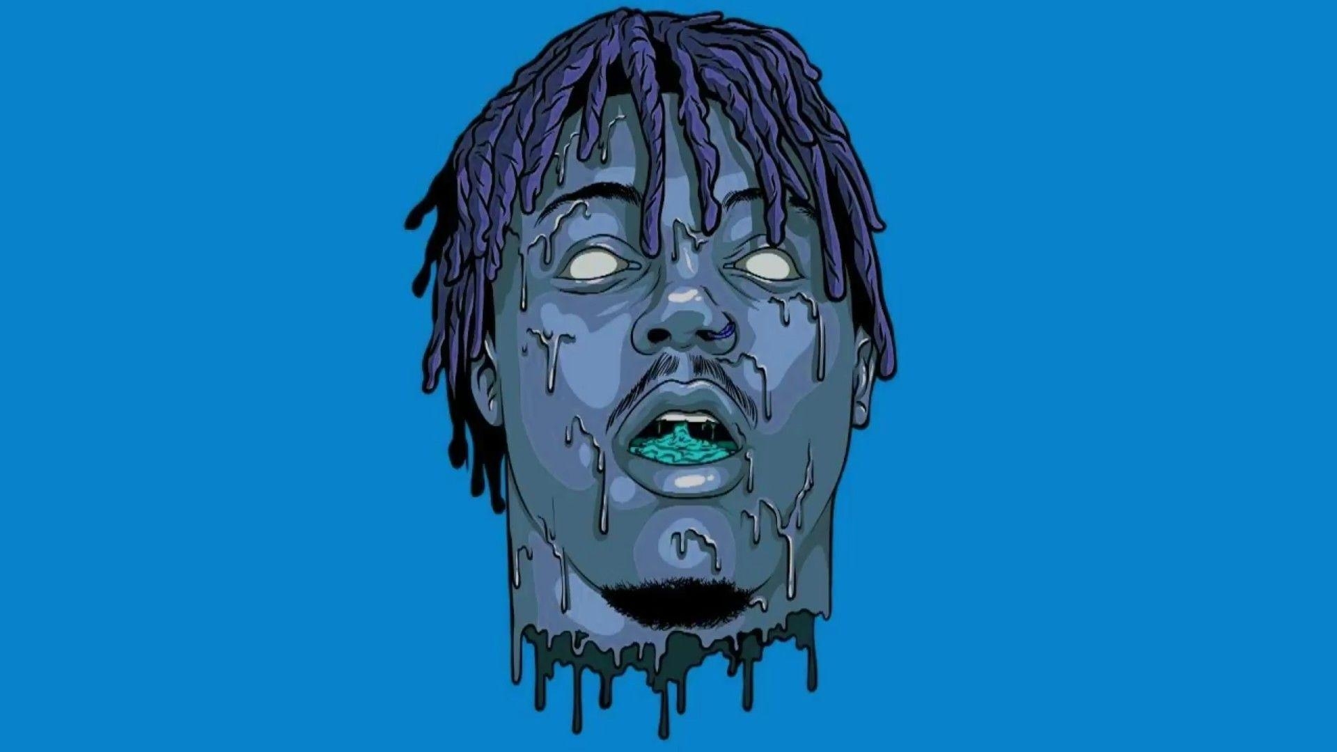 1920x1080 Juice Wrld. Rapper art, Marvel paintings, Lil skies, Desktop