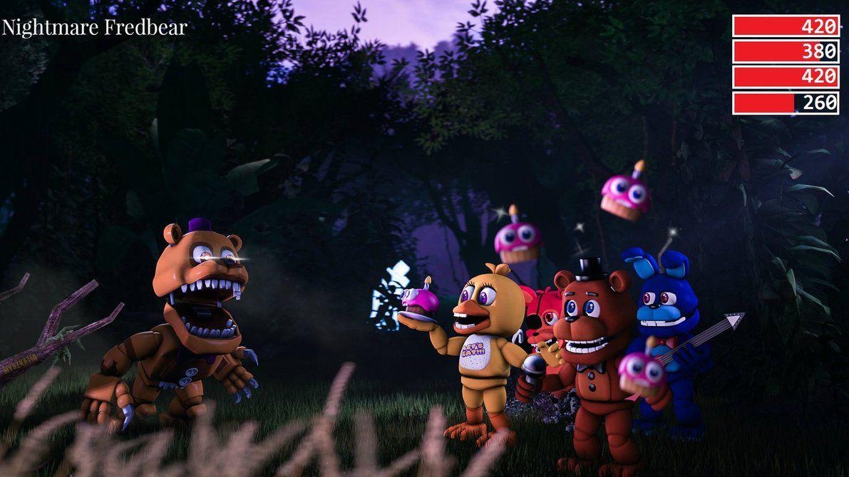 1200x670 FNAF WORLD Adventure Foxy Wallpaper. fnaf, Desktop