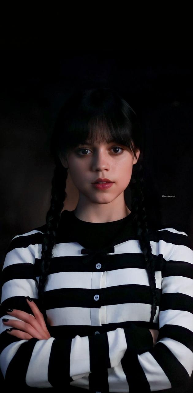 630x1280 Jenna Ortega Wallpaper, Phone