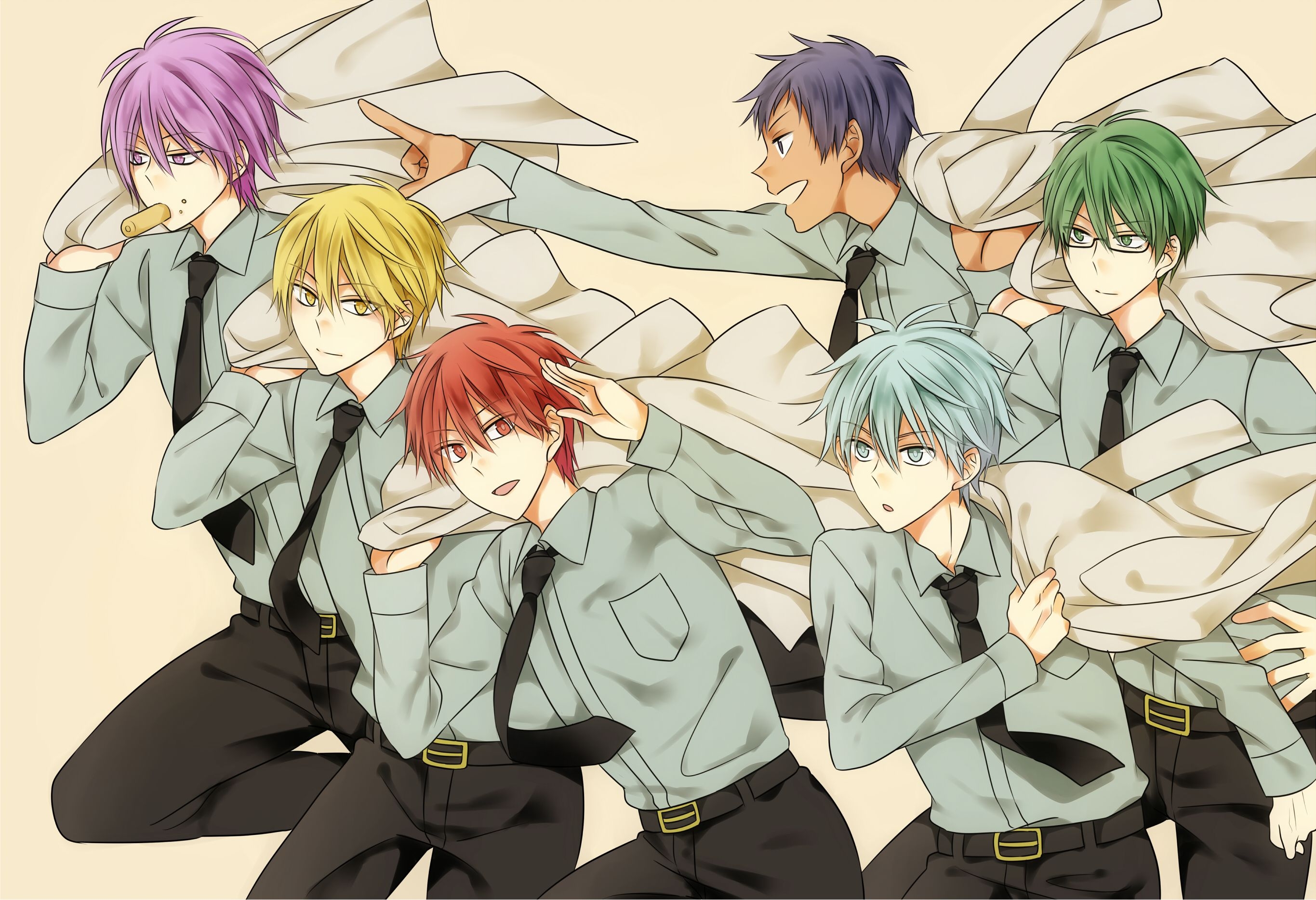 2740x1870 Ryōta Kise, Shintarō Midorima, Tetsuya Kuroko, Daiki No, Desktop