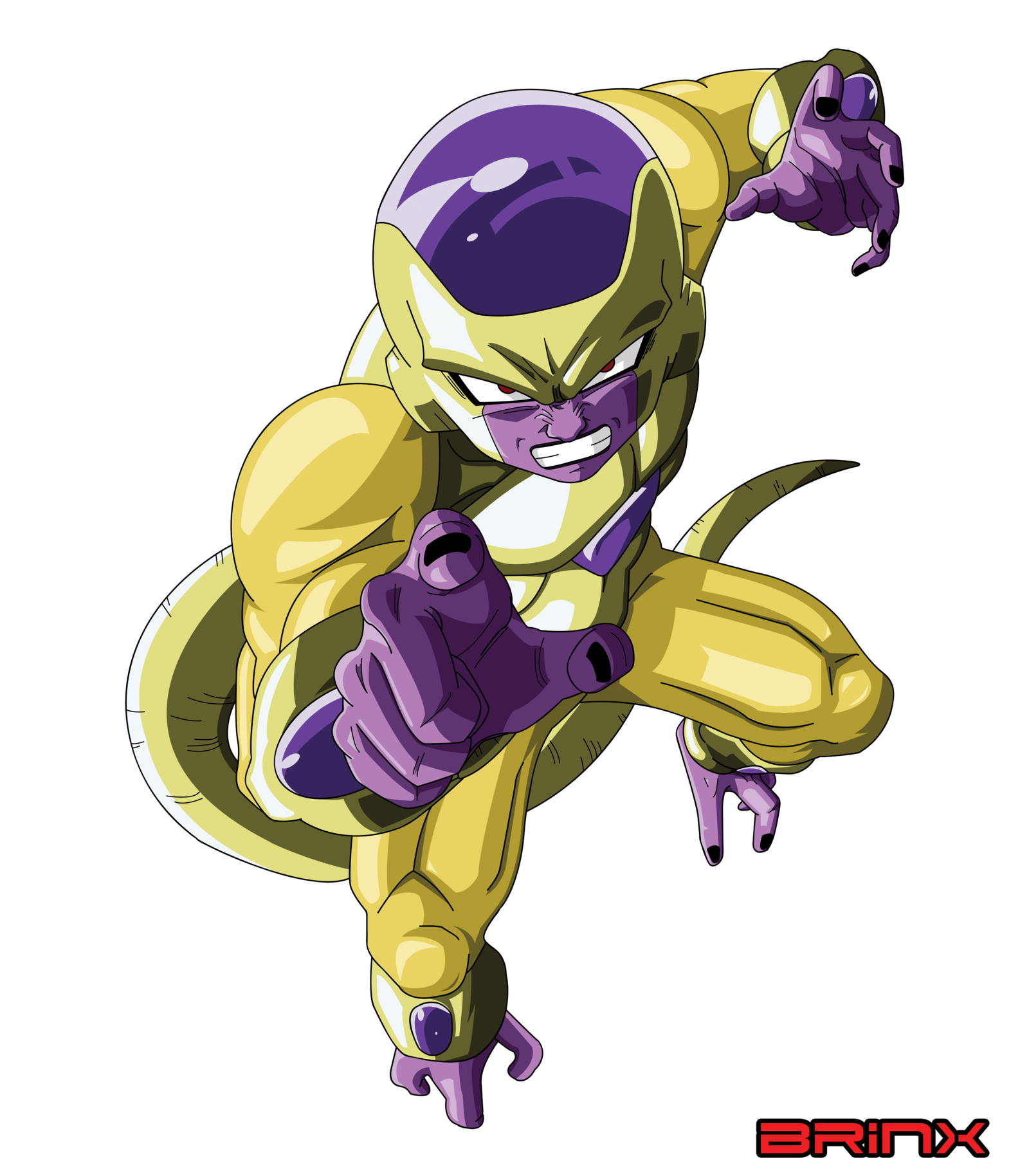 1600x1830 Golden Freezer- Gold Frieza, Phone