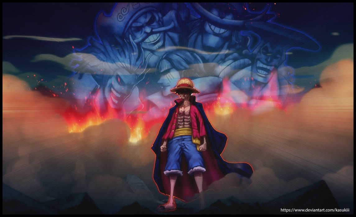 1150x700 One Piece 1001, Battle of monsters on Onigashima, Luffy, One piece cosplay, Desktop